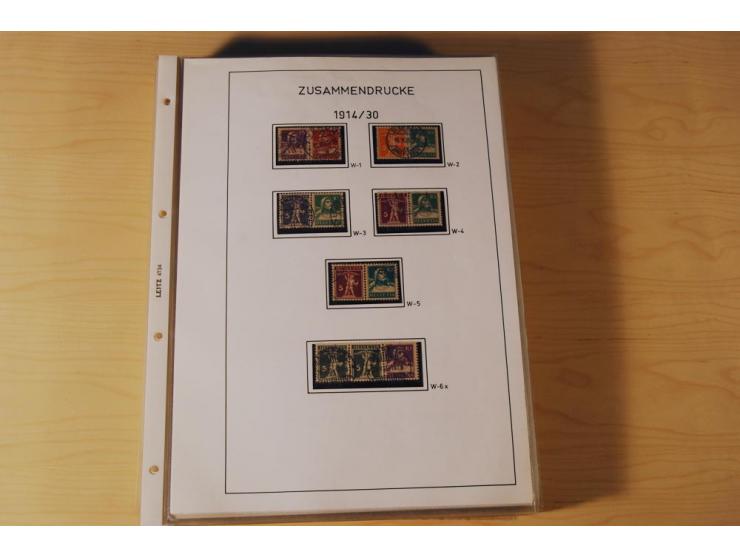 1849/2000, sehr umfangreiche und spezialisierte ungebrauchte/postfrische und gestempelte Sammlung mit vielen Briefen und etli