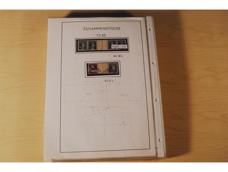 1849/2000, sehr umfangreiche und spezialisierte ungebrauchte/postfrische und gestempelte Sammlung mit vielen Briefen und etli