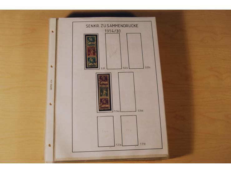 1849/2000, sehr umfangreiche und spezialisierte ungebrauchte/postfrische und gestempelte Sammlung mit vielen Briefen und etli