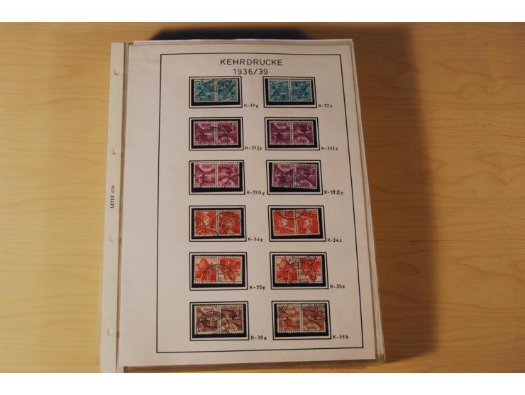 1849/2000, sehr umfangreiche und spezialisierte ungebrauchte/postfrische und gestempelte Sammlung mit vielen Briefen und etli