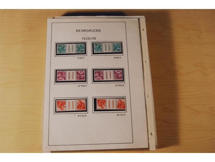 1849/2000, sehr umfangreiche und spezialisierte ungebrauchte/postfrische und gestempelte Sammlung mit vielen Briefen und etli
