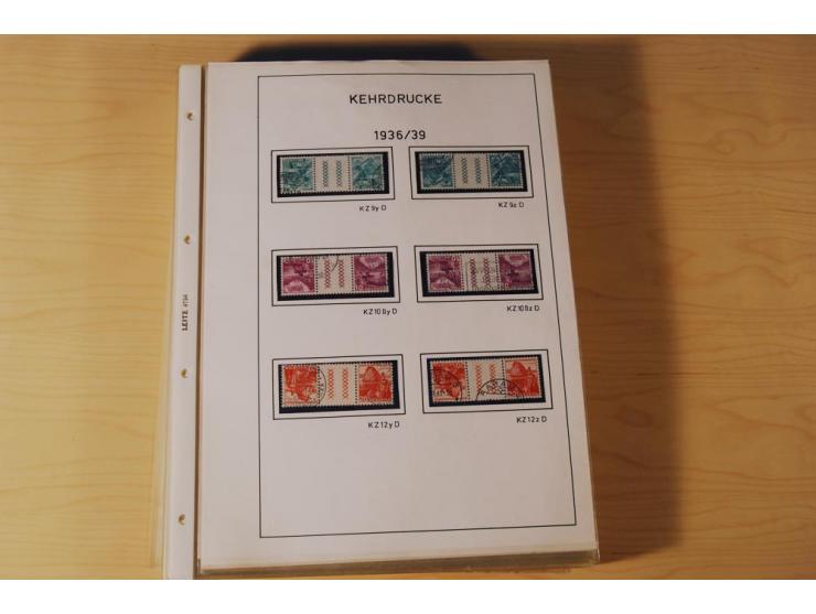 1849/2000, sehr umfangreiche und spezialisierte ungebrauchte/postfrische und gestempelte Sammlung mit vielen Briefen und etli