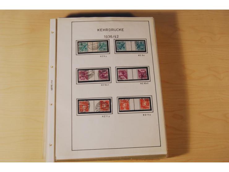 1849/2000, sehr umfangreiche und spezialisierte ungebrauchte/postfrische und gestempelte Sammlung mit vielen Briefen und etli