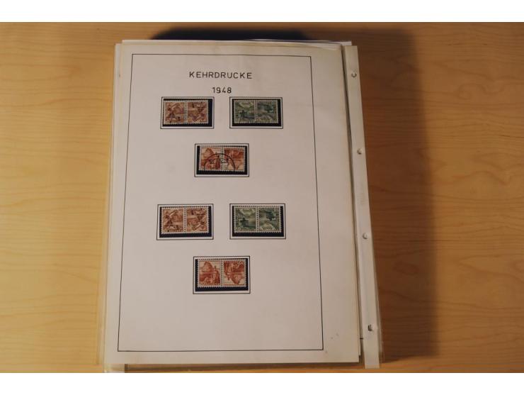 1849/2000, sehr umfangreiche und spezialisierte ungebrauchte/postfrische und gestempelte Sammlung mit vielen Briefen und etli