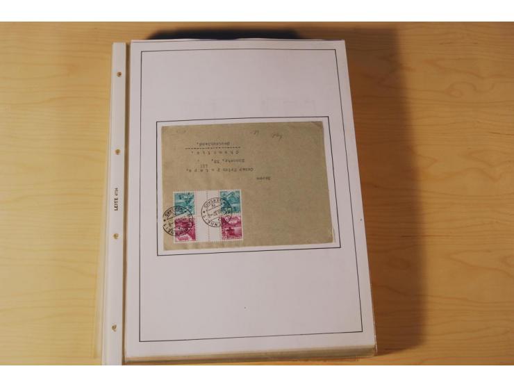 1849/2000, sehr umfangreiche und spezialisierte ungebrauchte/postfrische und gestempelte Sammlung mit vielen Briefen und etli