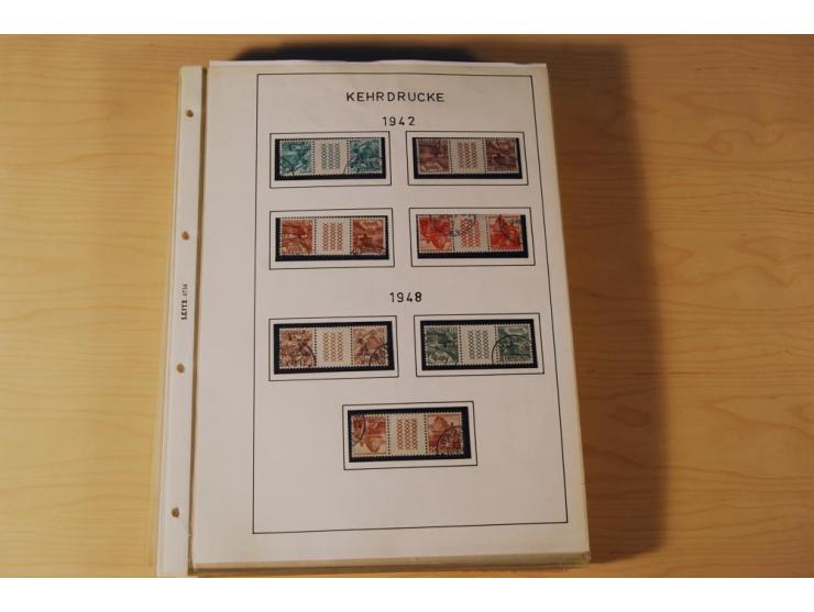 1849/2000, sehr umfangreiche und spezialisierte ungebrauchte/postfrische und gestempelte Sammlung mit vielen Briefen und etli
