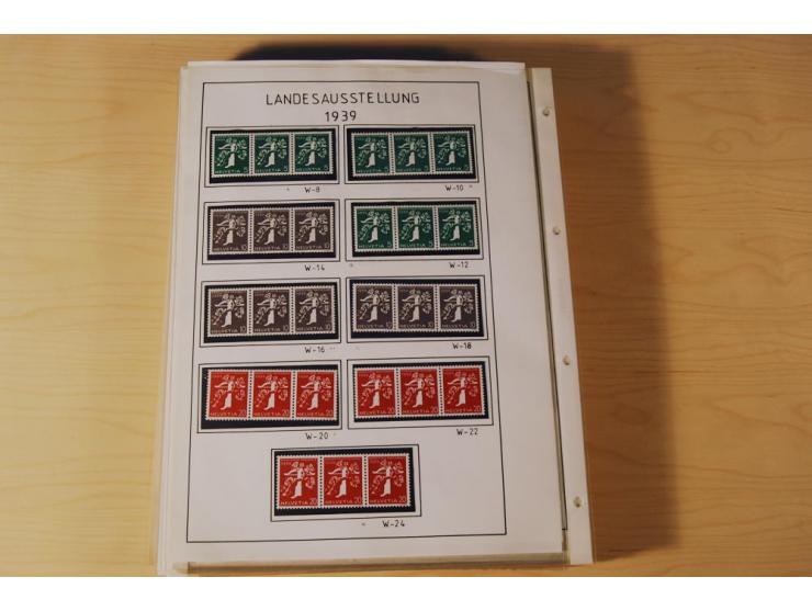 1849/2000, sehr umfangreiche und spezialisierte ungebrauchte/postfrische und gestempelte Sammlung mit vielen Briefen und etli
