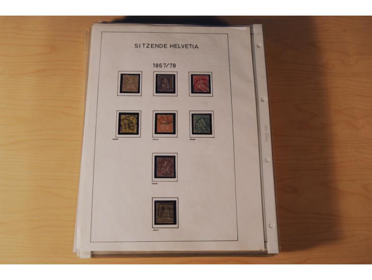 1849/2000, sehr umfangreiche und spezialisierte ungebrauchte/postfrische und gestempelte Sammlung mit vielen Briefen und etli