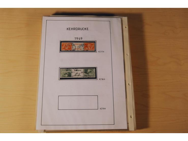 1849/2000, sehr umfangreiche und spezialisierte ungebrauchte/postfrische und gestempelte Sammlung mit vielen Briefen und etli