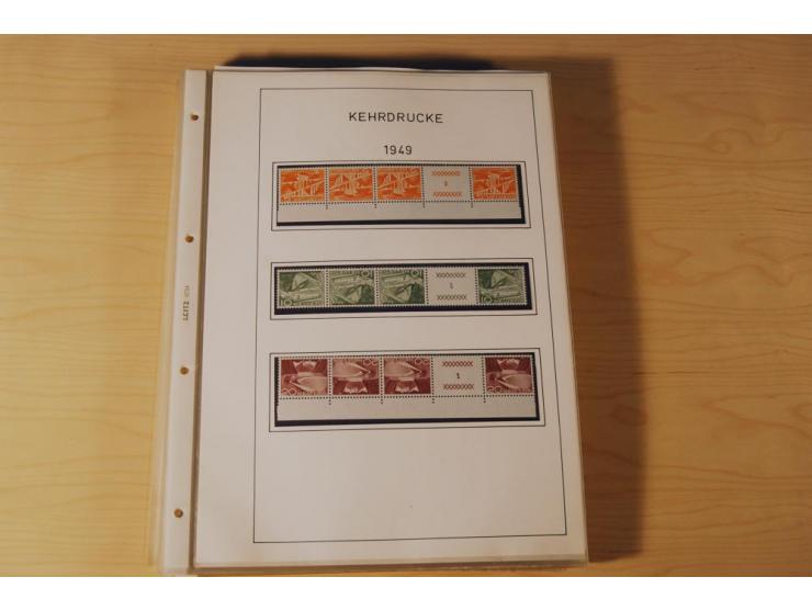 1849/2000, sehr umfangreiche und spezialisierte ungebrauchte/postfrische und gestempelte Sammlung mit vielen Briefen und etli