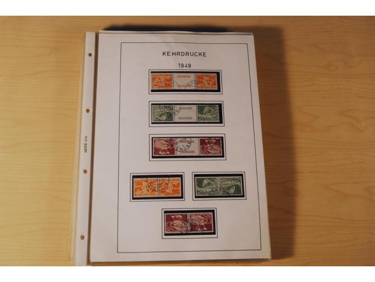 1849/2000, sehr umfangreiche und spezialisierte ungebrauchte/postfrische und gestempelte Sammlung mit vielen Briefen und etli
