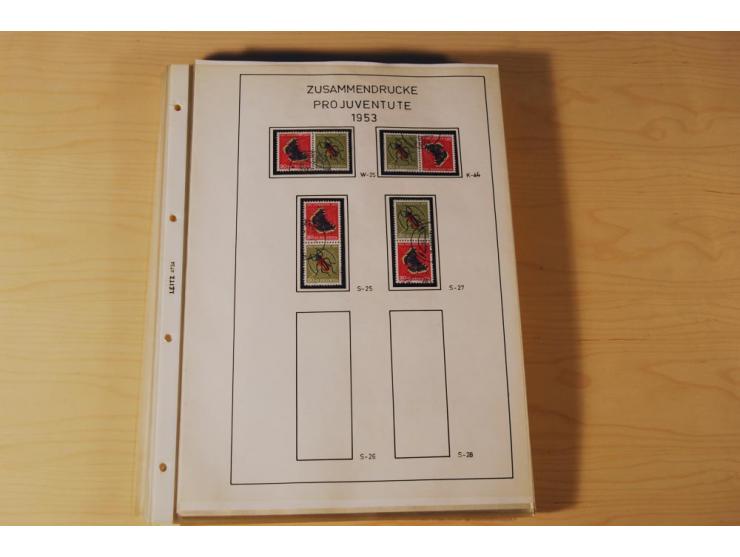 1849/2000, sehr umfangreiche und spezialisierte ungebrauchte/postfrische und gestempelte Sammlung mit vielen Briefen und etli