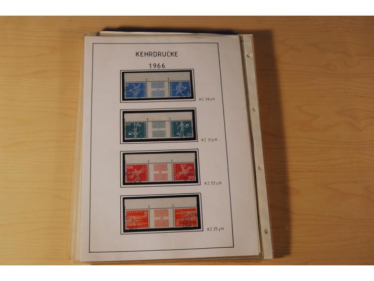 1849/2000, sehr umfangreiche und spezialisierte ungebrauchte/postfrische und gestempelte Sammlung mit vielen Briefen und etli