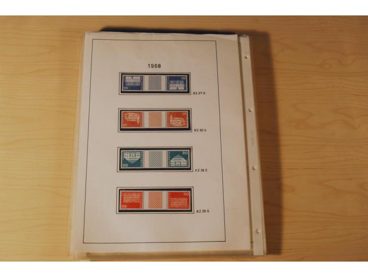1849/2000, sehr umfangreiche und spezialisierte ungebrauchte/postfrische und gestempelte Sammlung mit vielen Briefen und etli
