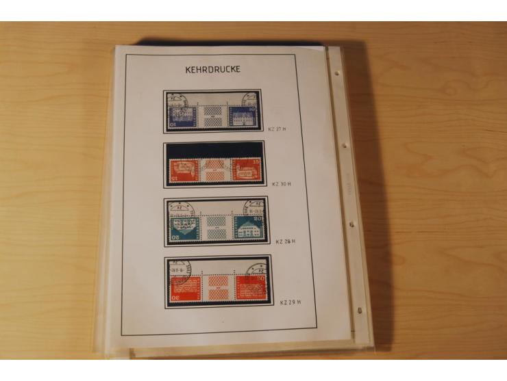 1849/2000, sehr umfangreiche und spezialisierte ungebrauchte/postfrische und gestempelte Sammlung mit vielen Briefen und etli
