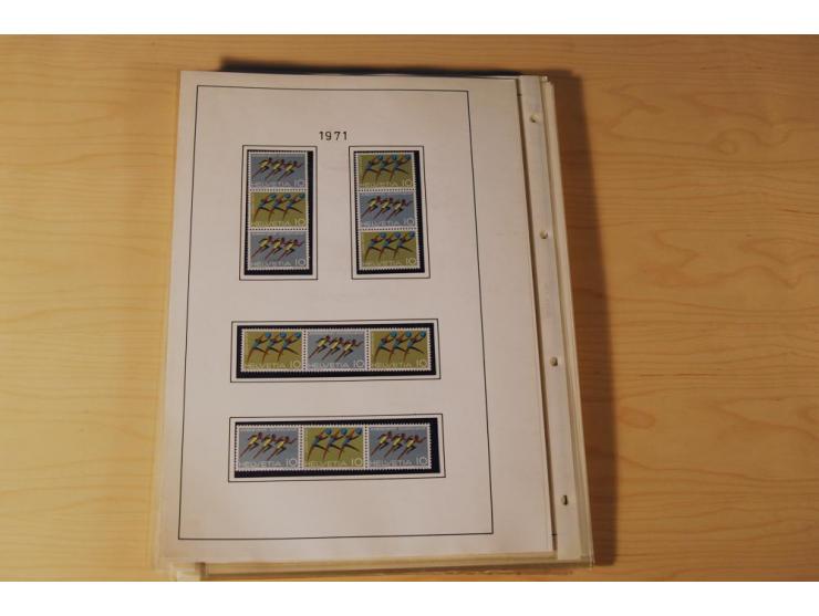1849/2000, sehr umfangreiche und spezialisierte ungebrauchte/postfrische und gestempelte Sammlung mit vielen Briefen und etli