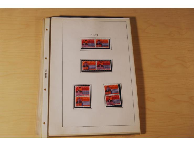 1849/2000, sehr umfangreiche und spezialisierte ungebrauchte/postfrische und gestempelte Sammlung mit vielen Briefen und etli