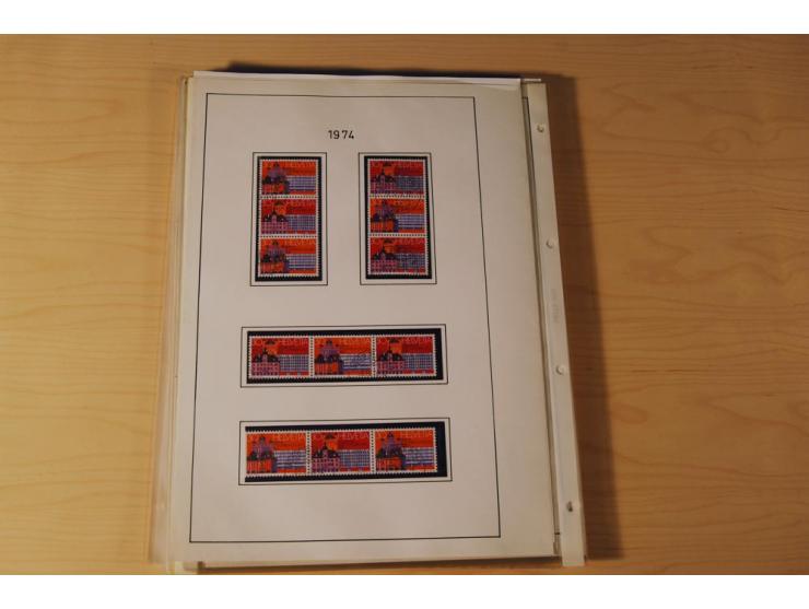 1849/2000, sehr umfangreiche und spezialisierte ungebrauchte/postfrische und gestempelte Sammlung mit vielen Briefen und etli