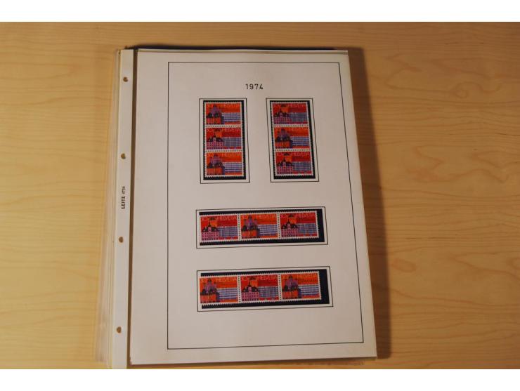 1849/2000, sehr umfangreiche und spezialisierte ungebrauchte/postfrische und gestempelte Sammlung mit vielen Briefen und etli