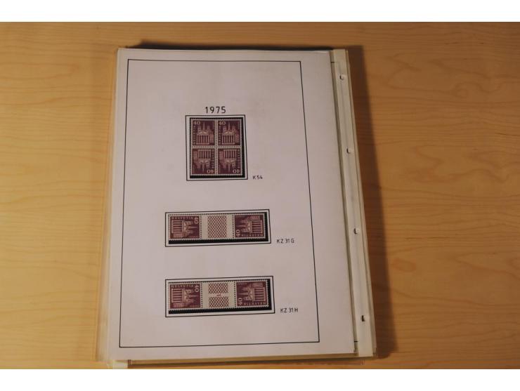 1849/2000, sehr umfangreiche und spezialisierte ungebrauchte/postfrische und gestempelte Sammlung mit vielen Briefen und etli