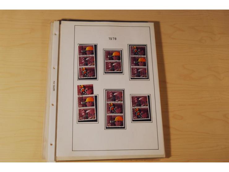 1849/2000, sehr umfangreiche und spezialisierte ungebrauchte/postfrische und gestempelte Sammlung mit vielen Briefen und etli
