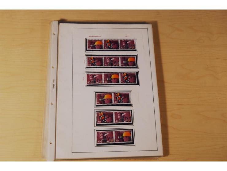 1849/2000, sehr umfangreiche und spezialisierte ungebrauchte/postfrische und gestempelte Sammlung mit vielen Briefen und etli