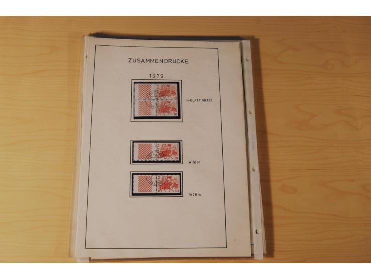 1849/2000, sehr umfangreiche und spezialisierte ungebrauchte/postfrische und gestempelte Sammlung mit vielen Briefen und etli