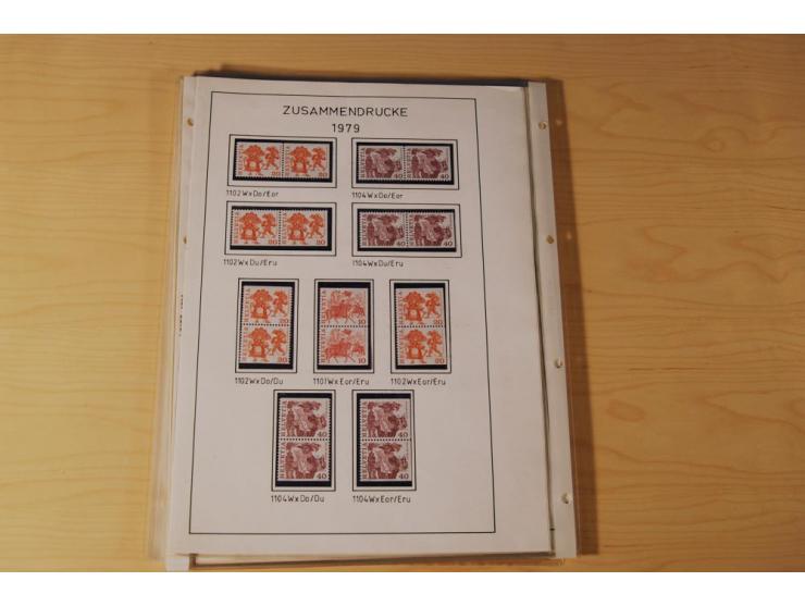 1849/2000, sehr umfangreiche und spezialisierte ungebrauchte/postfrische und gestempelte Sammlung mit vielen Briefen und etli