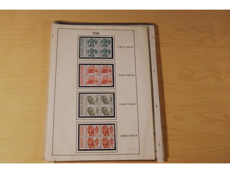 1849/2000, sehr umfangreiche und spezialisierte ungebrauchte/postfrische und gestempelte Sammlung mit vielen Briefen und etli