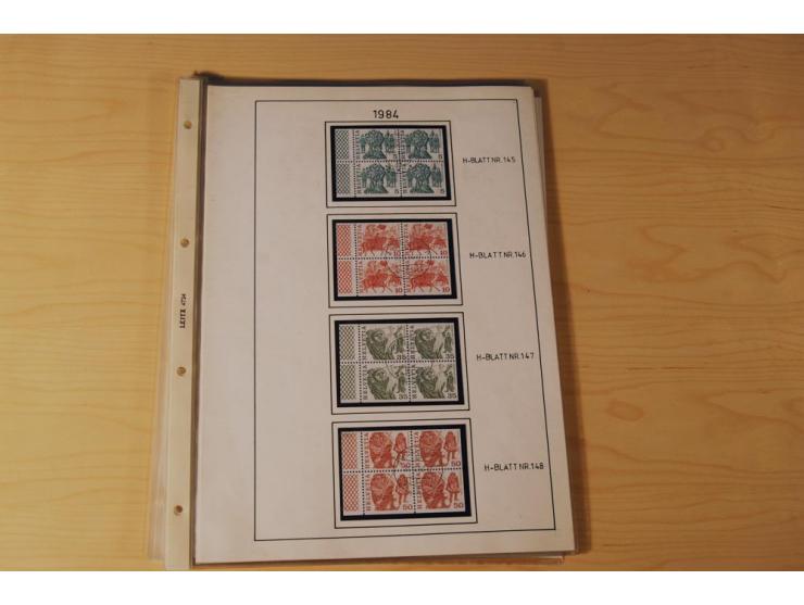 1849/2000, sehr umfangreiche und spezialisierte ungebrauchte/postfrische und gestempelte Sammlung mit vielen Briefen und etli
