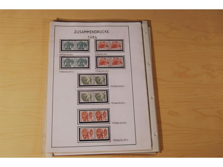 1849/2000, sehr umfangreiche und spezialisierte ungebrauchte/postfrische und gestempelte Sammlung mit vielen Briefen und etli