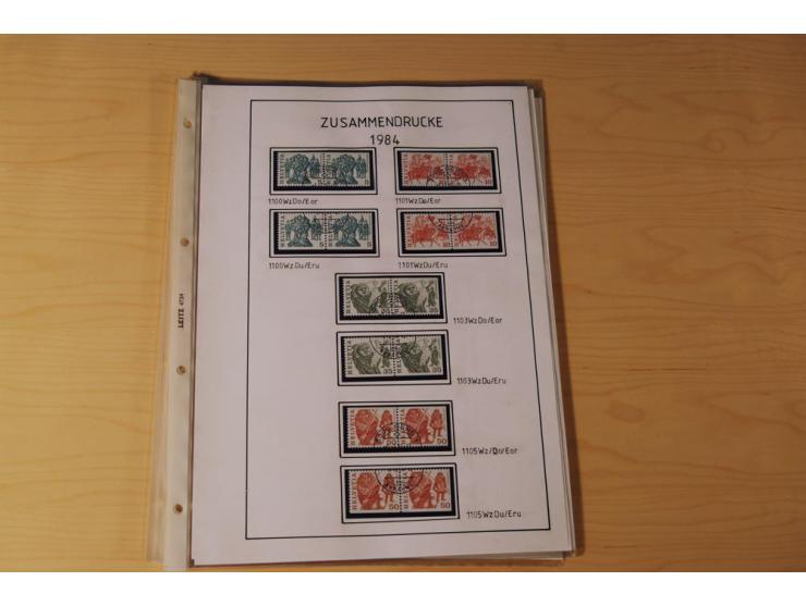 1849/2000, sehr umfangreiche und spezialisierte ungebrauchte/postfrische und gestempelte Sammlung mit vielen Briefen und etli