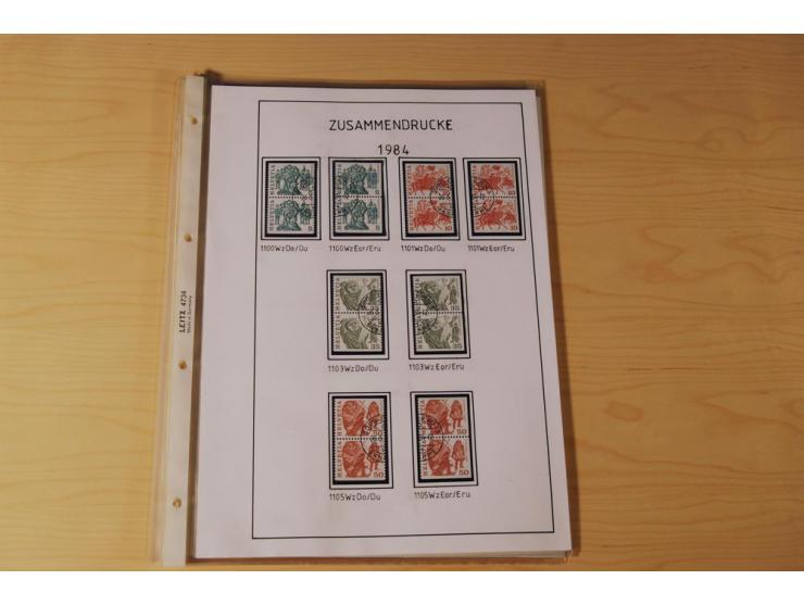 1849/2000, sehr umfangreiche und spezialisierte ungebrauchte/postfrische und gestempelte Sammlung mit vielen Briefen und etli
