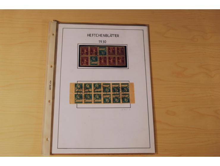 1849/2000, sehr umfangreiche und spezialisierte ungebrauchte/postfrische und gestempelte Sammlung mit vielen Briefen und etli