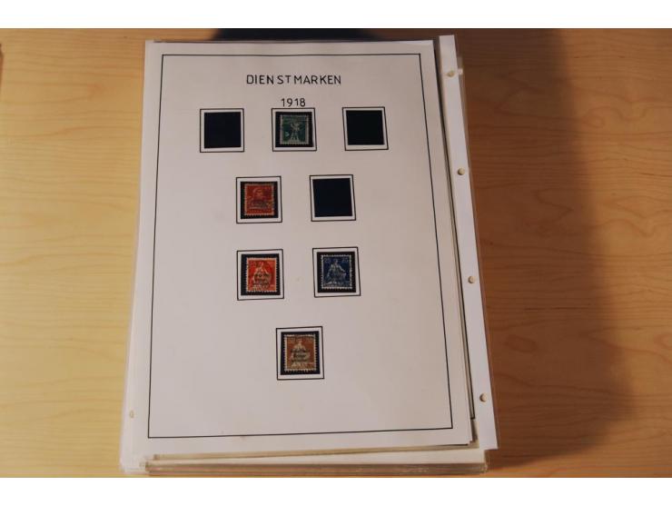 1849/2000, sehr umfangreiche und spezialisierte ungebrauchte/postfrische und gestempelte Sammlung mit vielen Briefen und etli
