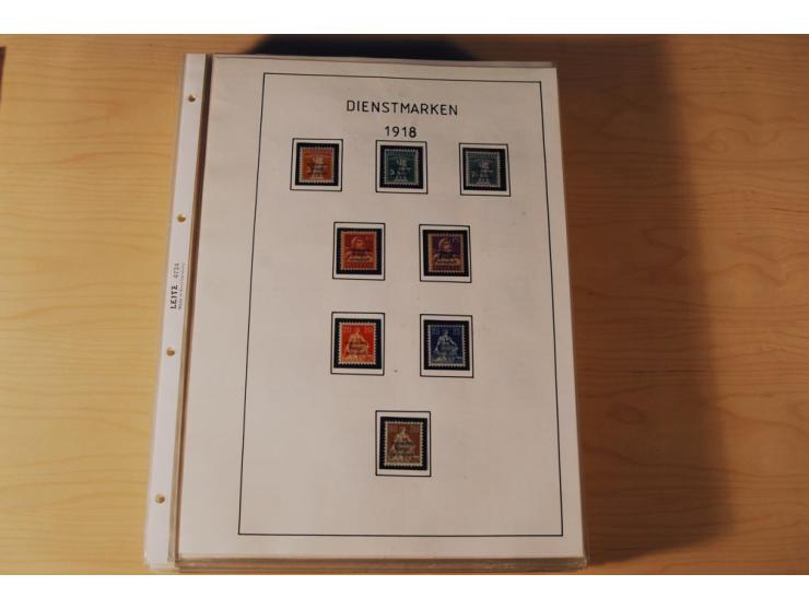 1849/2000, sehr umfangreiche und spezialisierte ungebrauchte/postfrische und gestempelte Sammlung mit vielen Briefen und etli