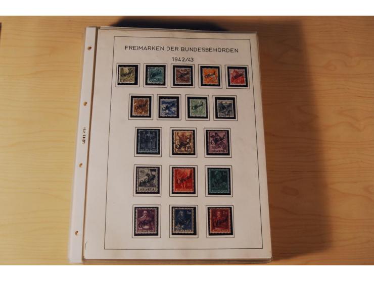1849/2000, sehr umfangreiche und spezialisierte ungebrauchte/postfrische und gestempelte Sammlung mit vielen Briefen und etli