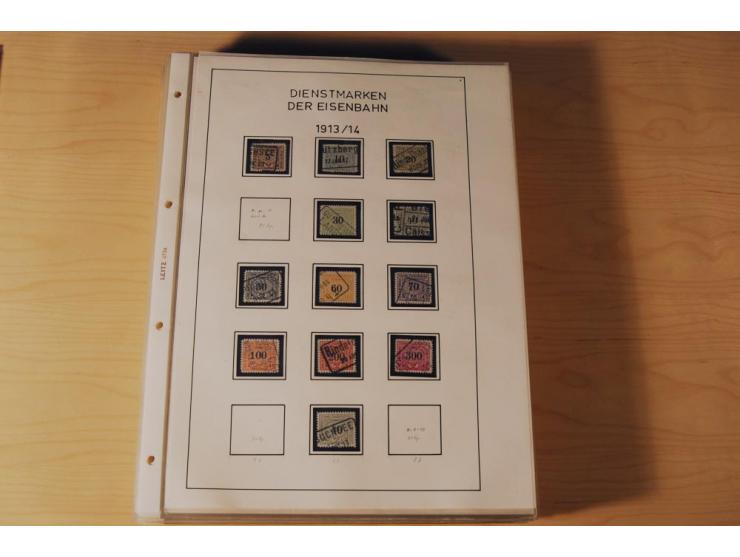 1849/2000, sehr umfangreiche und spezialisierte ungebrauchte/postfrische und gestempelte Sammlung mit vielen Briefen und etli