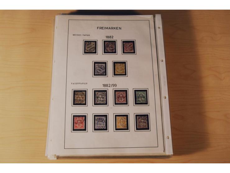 1849/2000, sehr umfangreiche und spezialisierte ungebrauchte/postfrische und gestempelte Sammlung mit vielen Briefen und etli