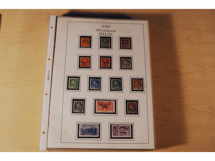 1849/2000, sehr umfangreiche und spezialisierte ungebrauchte/postfrische und gestempelte Sammlung mit vielen Briefen und etli