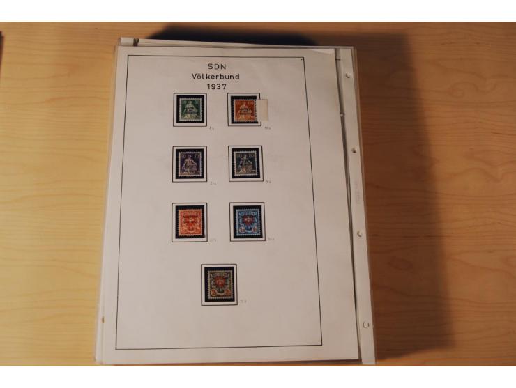 1849/2000, sehr umfangreiche und spezialisierte ungebrauchte/postfrische und gestempelte Sammlung mit vielen Briefen und etli
