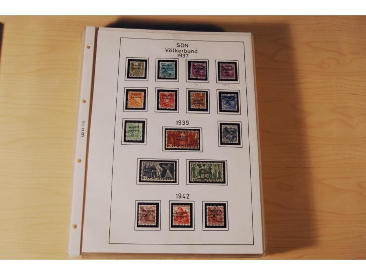 1849/2000, sehr umfangreiche und spezialisierte ungebrauchte/postfrische und gestempelte Sammlung mit vielen Briefen und etli