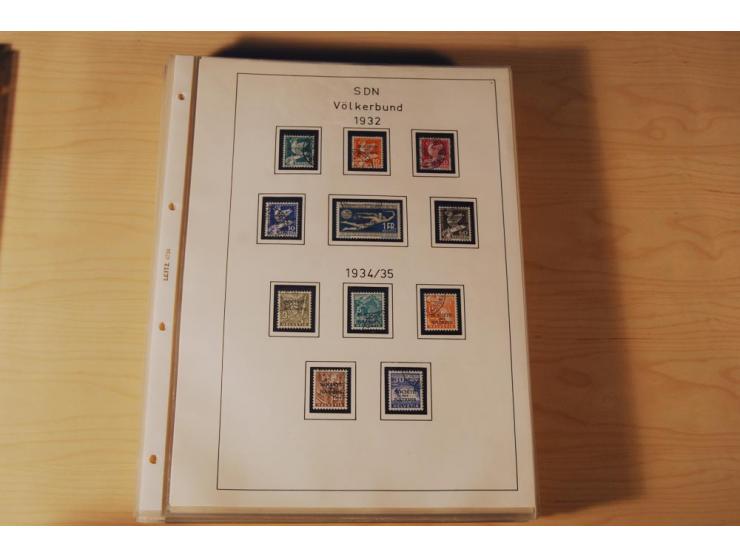 1849/2000, sehr umfangreiche und spezialisierte ungebrauchte/postfrische und gestempelte Sammlung mit vielen Briefen und etli