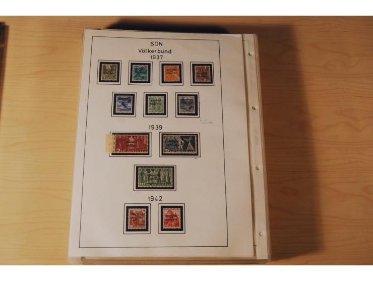 1849/2000, sehr umfangreiche und spezialisierte ungebrauchte/postfrische und gestempelte Sammlung mit vielen Briefen und etli