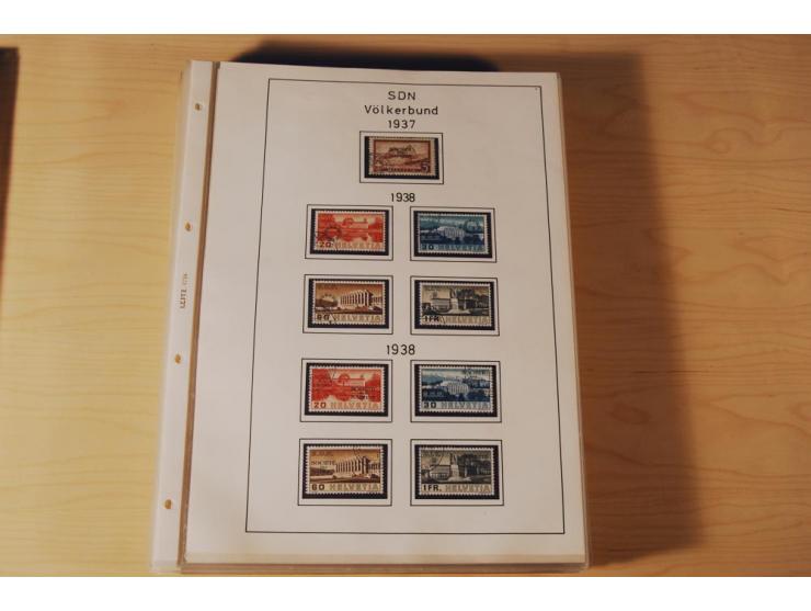 1849/2000, sehr umfangreiche und spezialisierte ungebrauchte/postfrische und gestempelte Sammlung mit vielen Briefen und etli