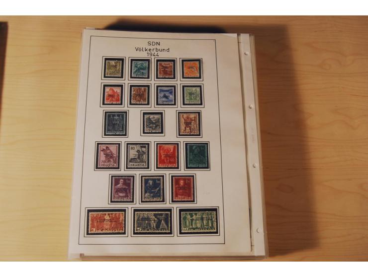 1849/2000, sehr umfangreiche und spezialisierte ungebrauchte/postfrische und gestempelte Sammlung mit vielen Briefen und etli