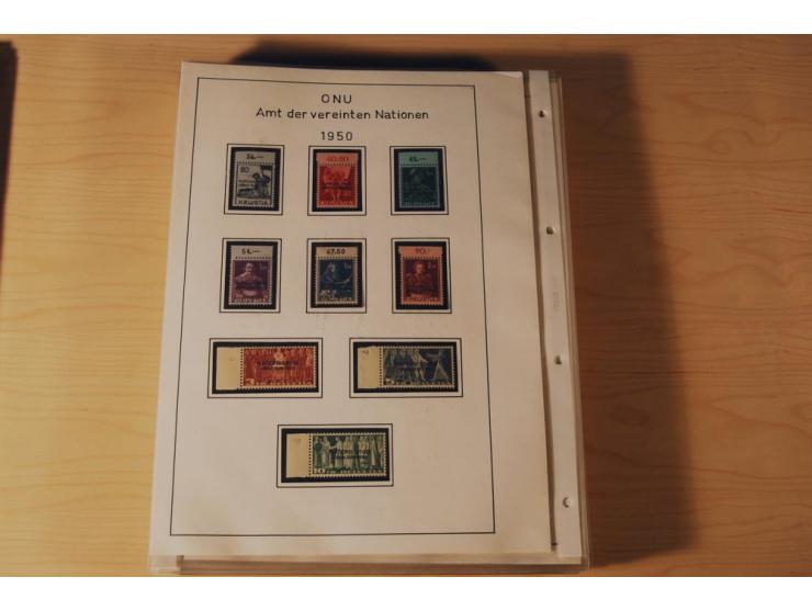 1849/2000, sehr umfangreiche und spezialisierte ungebrauchte/postfrische und gestempelte Sammlung mit vielen Briefen und etli