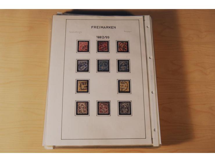 1849/2000, sehr umfangreiche und spezialisierte ungebrauchte/postfrische und gestempelte Sammlung mit vielen Briefen und etli