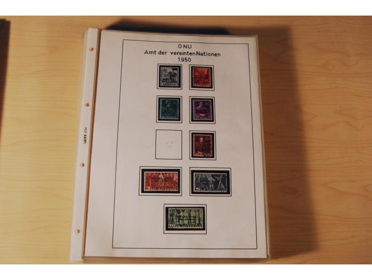 1849/2000, sehr umfangreiche und spezialisierte ungebrauchte/postfrische und gestempelte Sammlung mit vielen Briefen und etli