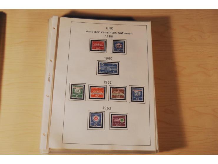 1849/2000, sehr umfangreiche und spezialisierte ungebrauchte/postfrische und gestempelte Sammlung mit vielen Briefen und etli